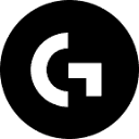 Blue brand logo
